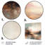 «Brown Abstracted Nature I», art mural abstrait-1468365215-1468365214