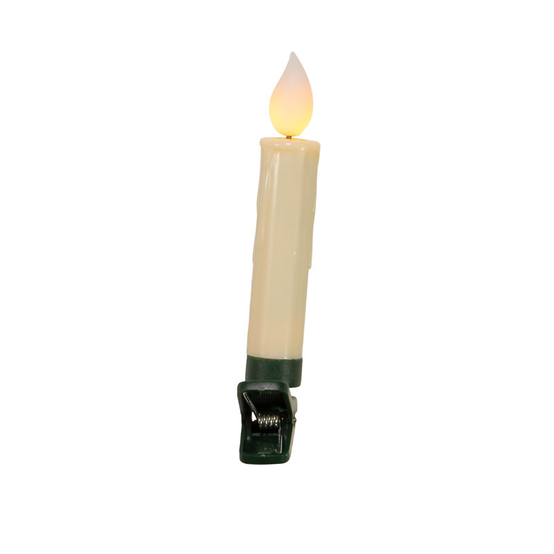 Bougie de fenêtre, H 6 po x l 0,6 po x P 0,6 po