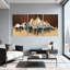 «Landscape & Nature Mountain Forest Reflection», ensemble de 3 impressions sur toile-589219501