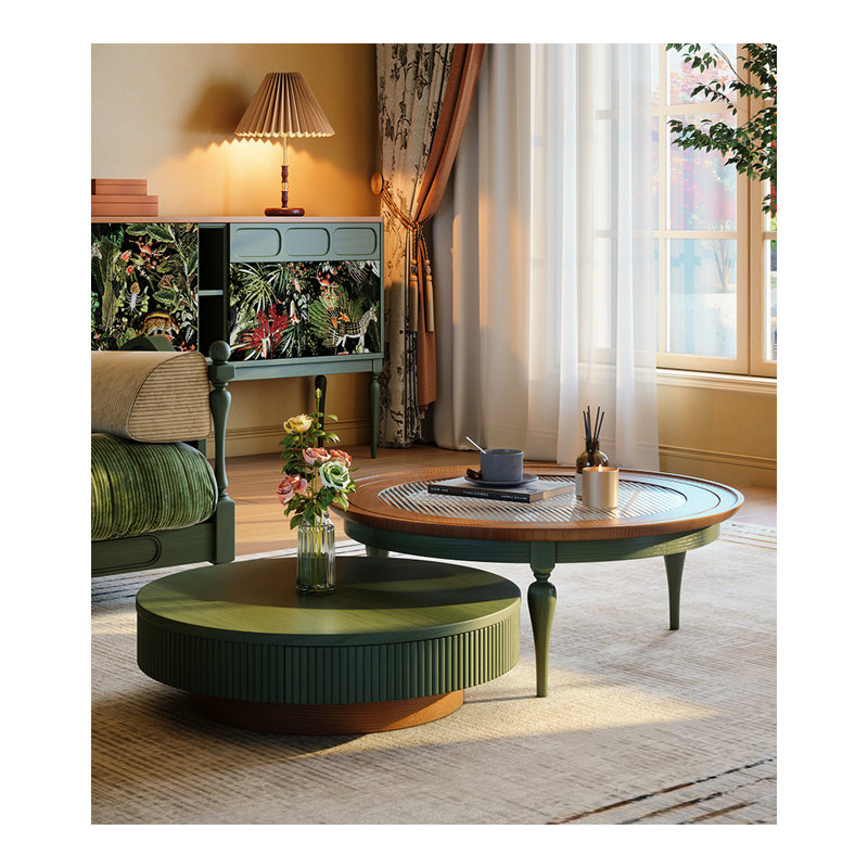 Table basse de style rétro français