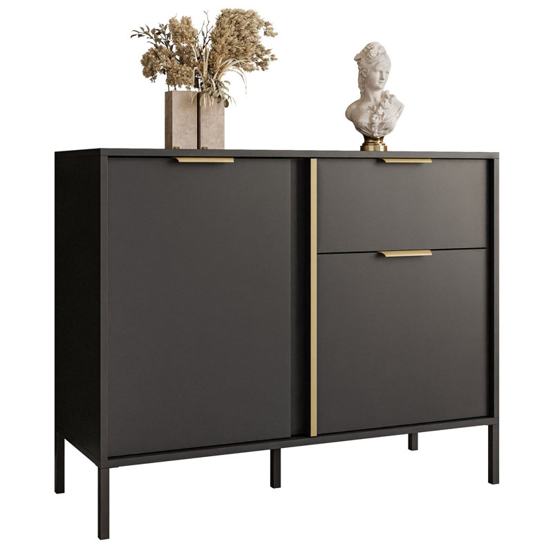 Lequire 1 Drawer 103.3cm W Combo Dresser