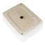 Lavabo de salle de bain en céramique 19 po x 15 po - Élégant et robuste avec faible absorption d'eau Texture lisse blanc style contemporain Facile à nettoyer