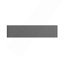 Lavabo de salle de bain rectangulaire en béton 19,68 "gris foncé moderne avec motifs