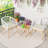  3 Pieces Patio Bistro Set Outdoor PE Wicker Conversation Furniture Set