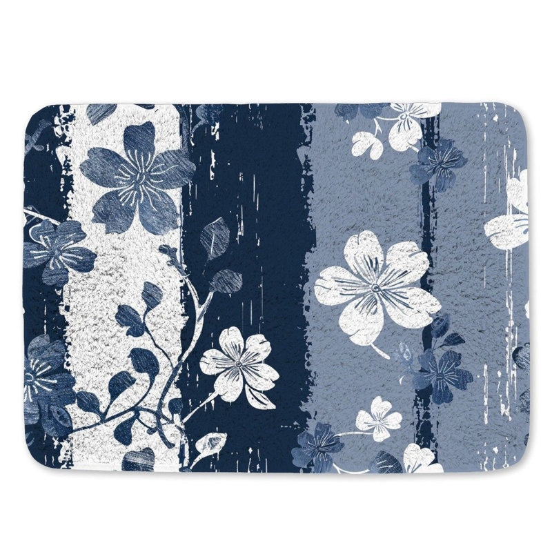 Tapis de bain en microfibre / microsuède McLaglen, L 21 po x L 34 po