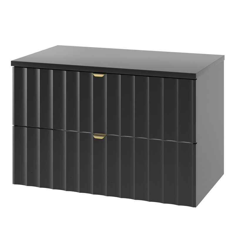Ahmid Bathroom Storage, Black