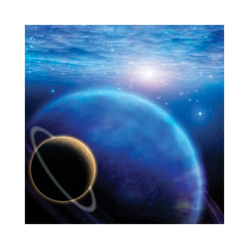 Atmosphere And Planets by Bruce Rolff - Wrapped Canvas Print, 30.48 cm H x 30.48 cm W