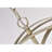 Malbon 4 - Light 18.9" Light Gold with Bronze Tone Candle Style Globe Chandelier