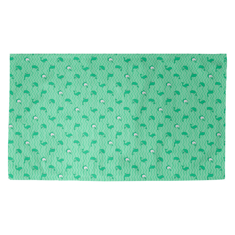 Tapis de porte intérieur anti-dérapant baleines Kitterman, Rectangle 2 pi 1 1/2 po x 3 pi 6 po