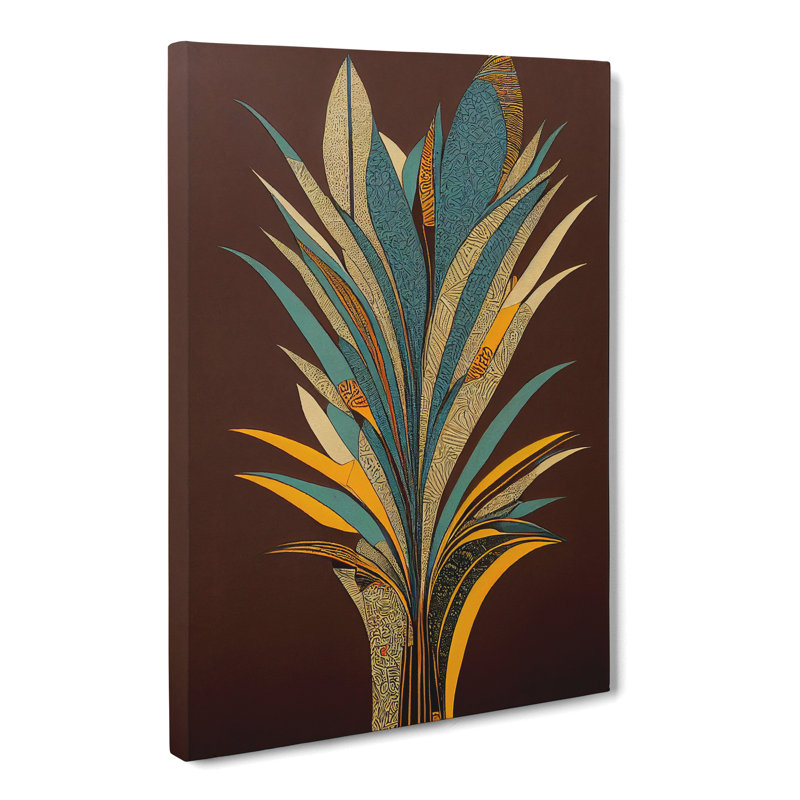 Renn Floral African - Wrapped Canvas, 50cm H x 35cm W x 3cm D
