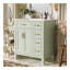 Meuble-lavabo pour salle de bain avec lavabo en céramique, armoire de rangement moderne avec portes à fermeture douce, tiroir profond et tiroir standard, meuble-lavabo élégant pour les petites salles de bain-223380255