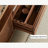 Walnut TV Cabinet Retro with Rattan
