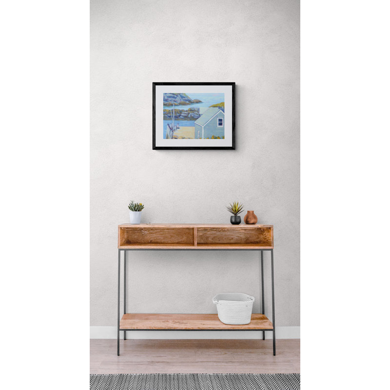 Monhegan Dock Print by Diana Johnson