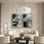 Art mural encadré, rétro, antique et classique pour chambre à coucher - 16 po x 24 po-1461214580-1461214579