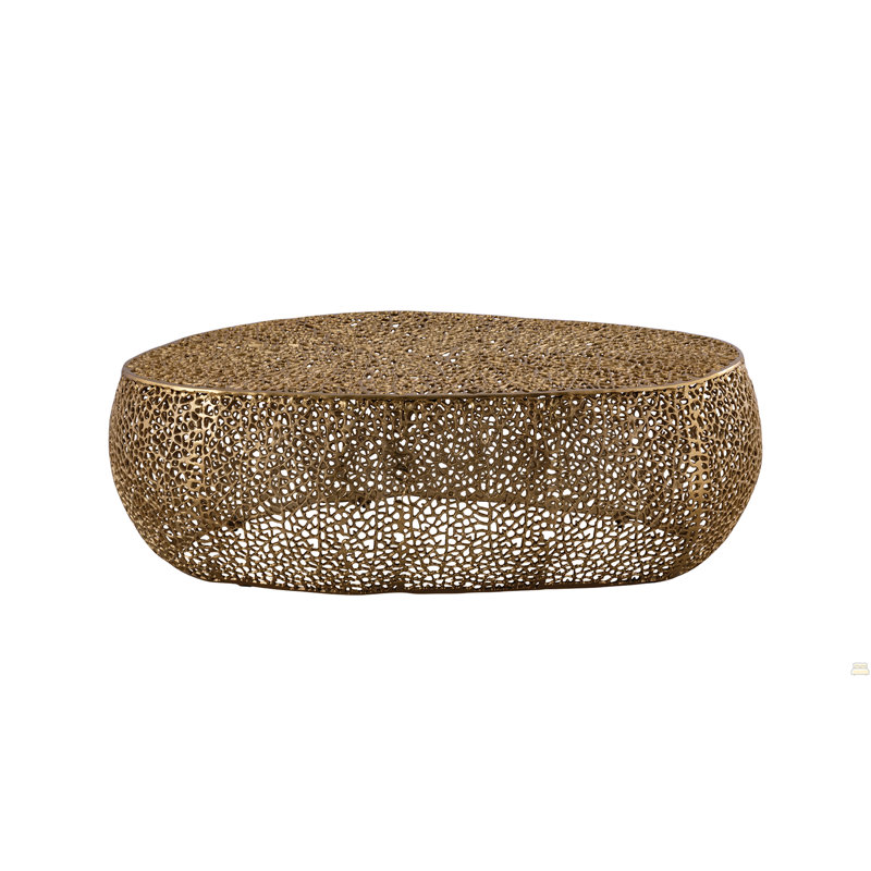 Table basse ovale