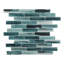 Island Antiqua 1" x 4" Glass Linear Mosaic Wall Tile-63332513