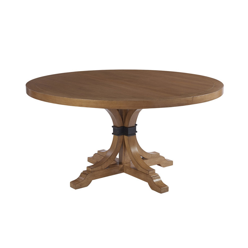 Newport 5 - Piece Solid Wood Dining Set, Beige, Sandstone