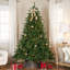 Real Touch Pre-Lit Cumberland Pine Artificial Christmas Tree - Warm White LED-1586354809