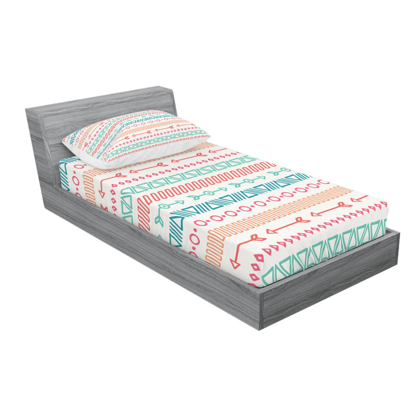 Microfiber Sheet Set, Twin Sheet Set with Fitted Sheet