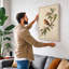Robin on Blossom Botanical - Wrapped Canvas-2020760175-2020760088