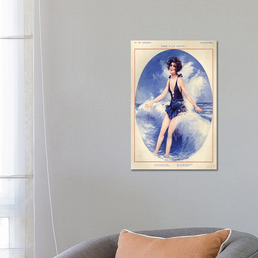 1926 La Vie Parisienne Magazine Plate by The Advertising Archives - Gallery-Wrapped Canvas Giclée on Canvas