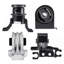 Moteur - Ensemble de remplacement de support de moteur et de boîte de vitesses, ensemble de 4, compatible avec Ford Escape 2.5L L4 de 2009 à 2012, remplacement OE # A5446, A5481, A5412, A5441, support sécurisé