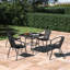 Istanbul 4 - Person Patio Dining Set with Square Table