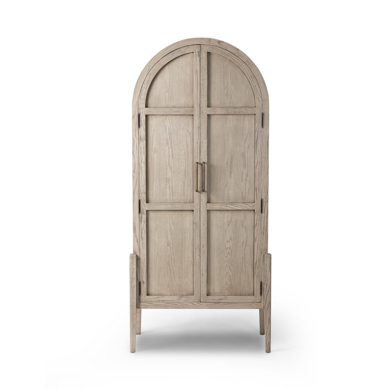 Tolle China Cabinet, White/Neutral