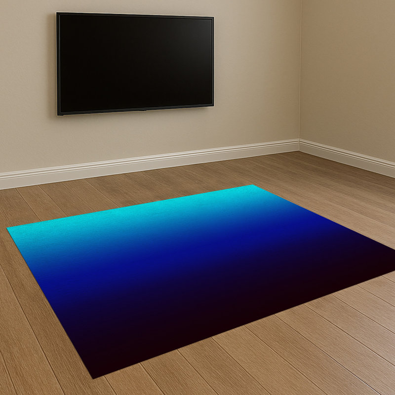 Abstract Area Rug, Runner 70 x 140 cm