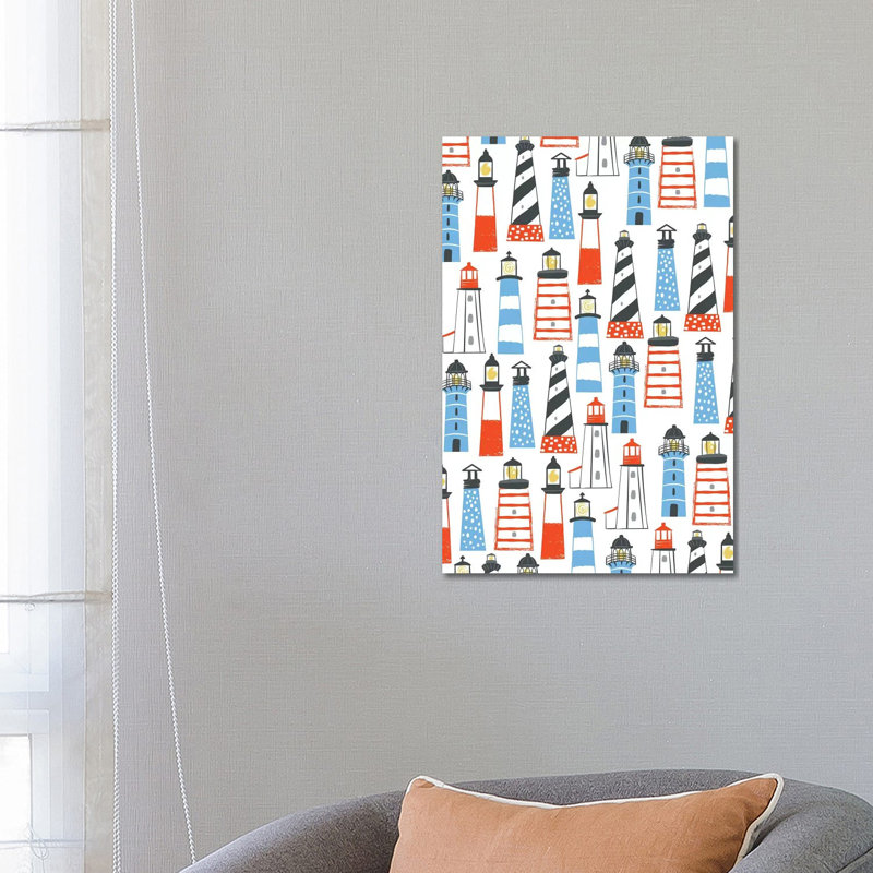 Beach Fun IV by Arrolynn Weiderhold - Wrapped Canvas Print