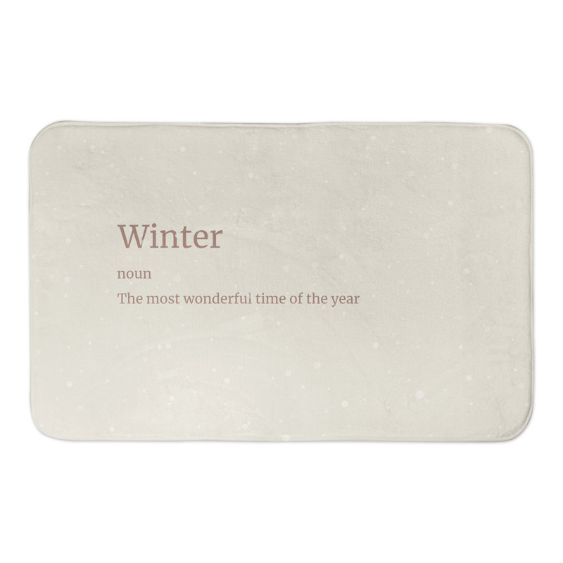 Salaam Microfiber Non-Slip Bath Rug