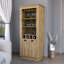 Armoire de finition avec support à vin et options de présentation-2065460722