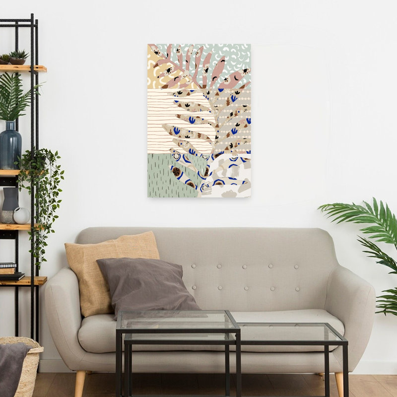Contemporary Art Abstract Contemporary Art by Treechild - Wrapped Canvas Print, 60.96 cm H x 40.64 cm W