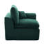 Canapé confortable et ergonomique à deux places, en mousse haute densité, avec housses de coussin amovibles. Parfait pour la chambre à coucher. Motif nuage moderne, support et design.
