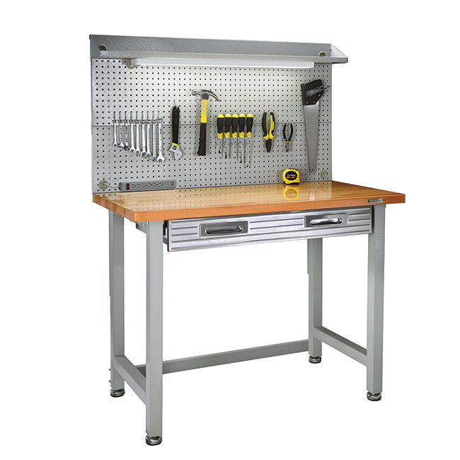 Seville Classics UltraHD 48'' W Wood Top Workbench UltraHD®