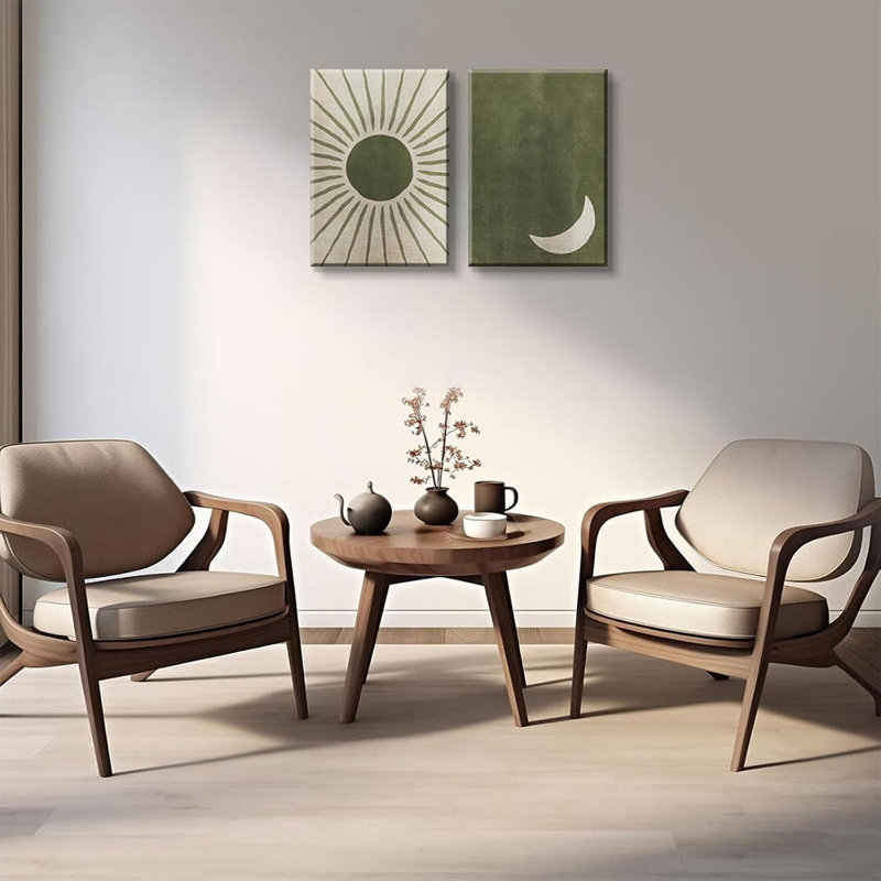2 Piece Wrapped Canvas Print