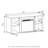 Callalily TV Stand for TVs with Electric Fireplace Included-847497247-907657328