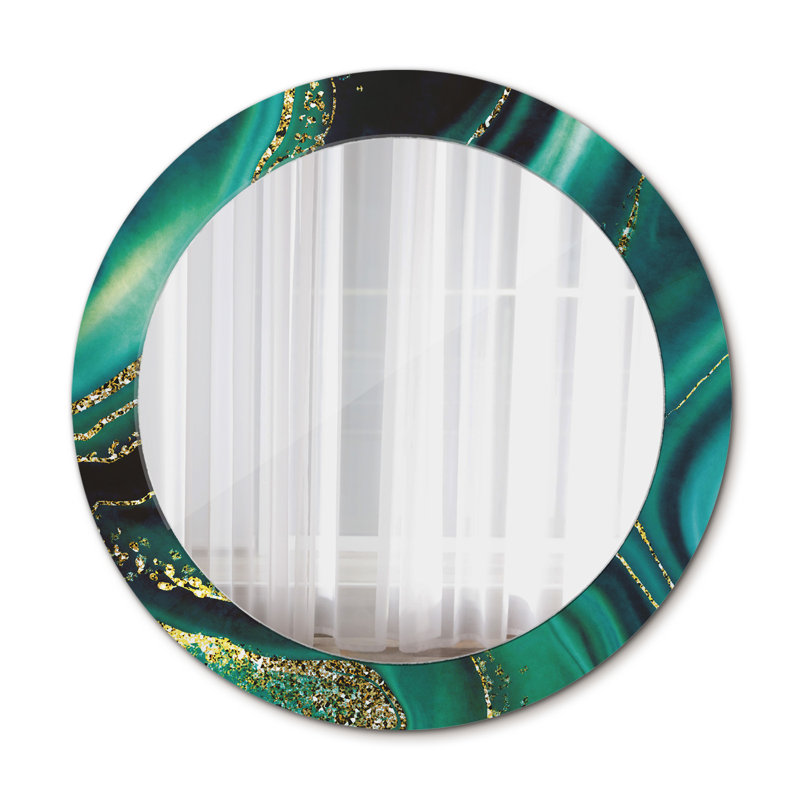 Huldar Glass Flat Wall Mirror