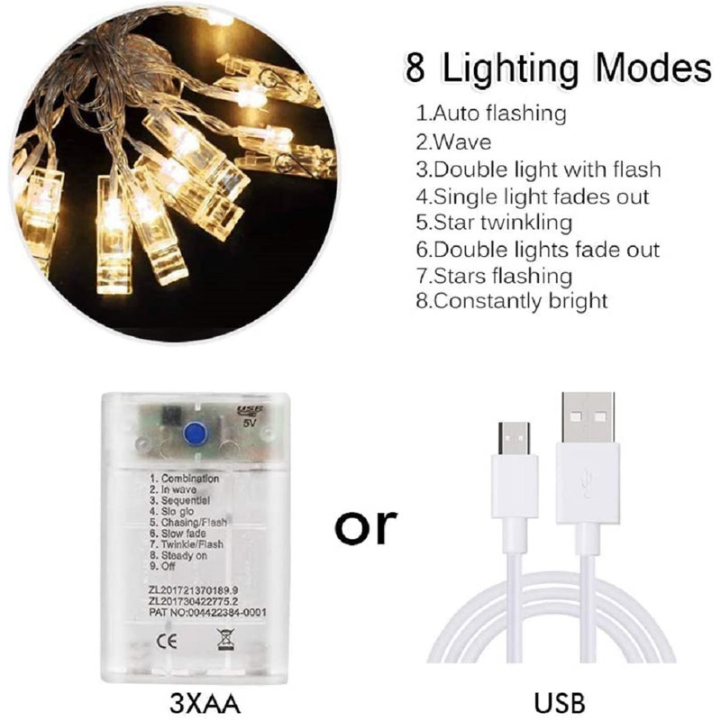 Duggs 50 - Bulb 90'' LED Fairy String Light