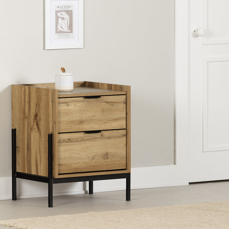 Mezzy 2-Drawer End Table