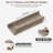 Rustic Floating Shelves Set of 3 with Lip, Picture Ledge Shelf for Nursery, Living Room – Multipurpose Storage Organizer, Bookshelf, & Photo Display Rack Walnut-695514030