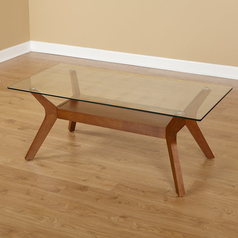 Jermarius Glass Top Coffee Table