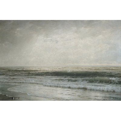 New Jersey Beach by William Trost Richards - Wrapped Canvas Print