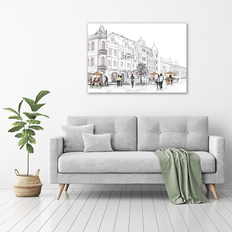Old Town - Wrapped Canvas Print