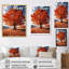 «USA Autumn Splendor Tree», reproduction d'art sur toile-884149359-969760272