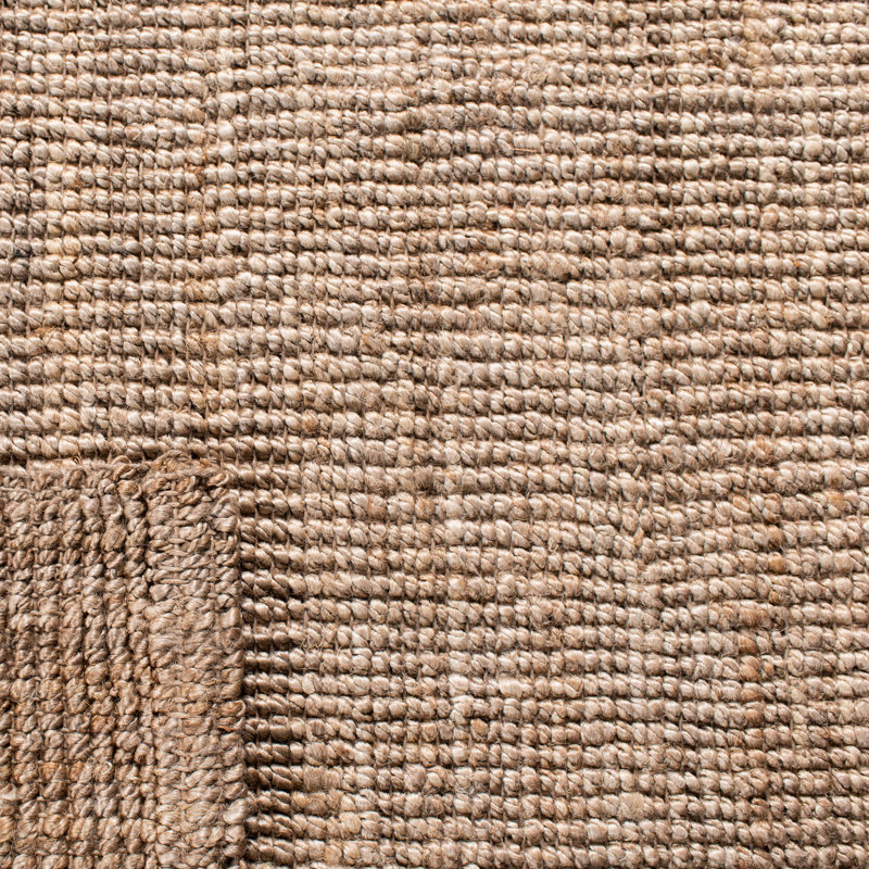 Evelynn Hand-Woven Brown Area Rug, Rectangle 3' x 5'