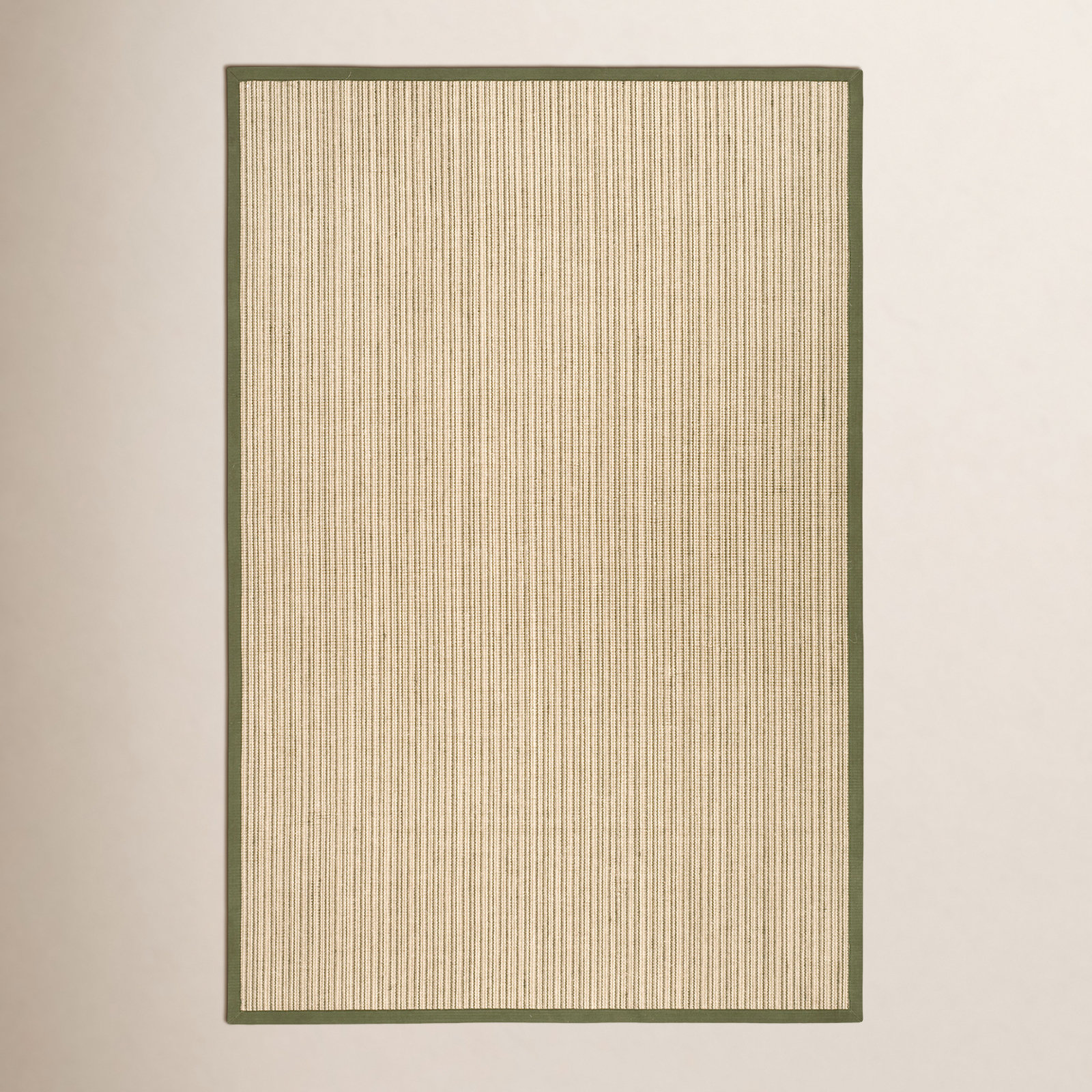 Auckland Jute/Sisal Natural Area Rug, Rectangle 6' x 9'