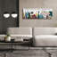 «Las Vegas Skyline Panel» par Michael Mullan, art mural sur toile-1568597873