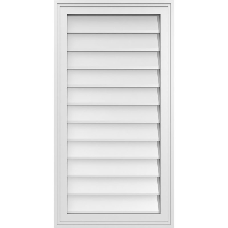 Cadre en brique, brun clair apprêté, H 34 po x l 18 po x P 1,5 po