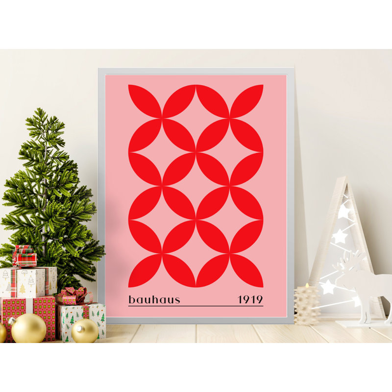 Cadmore Single Picture Frame Print, 35.56 cm H x 27.94 cm W, Red